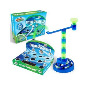 Marble Genius Flying Marbles Action Game - Family Table Game, Experience The Thr